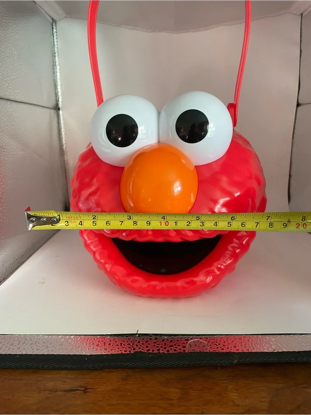 Elmo Sesame Street Trick Or Treat Bucket Durable Plastic Halloween